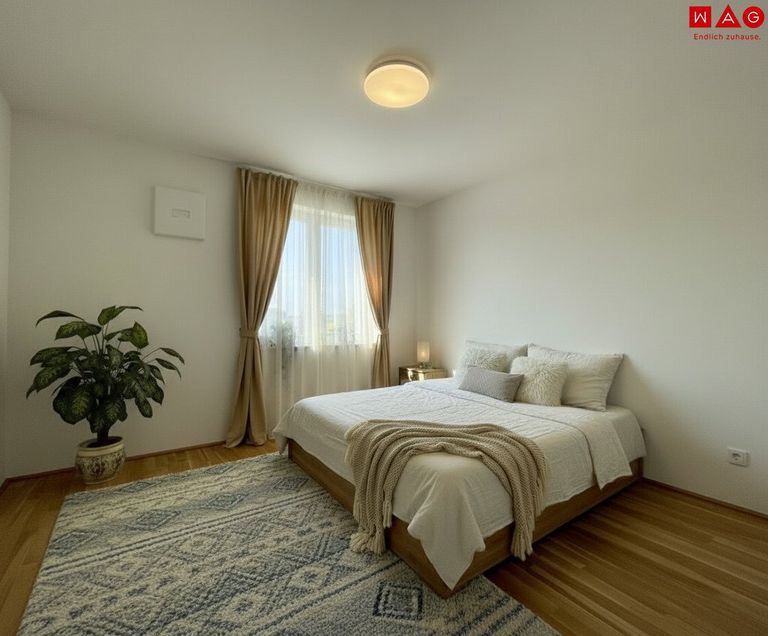 Möblierungsvorschlag Schlafzimmer KI generiert