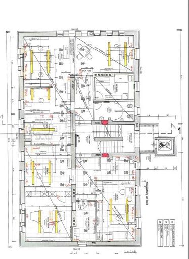 Grundrissplan Büroetage 2. OG