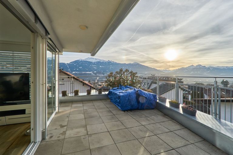 Dachterrasse mit traumhafter Aussicht