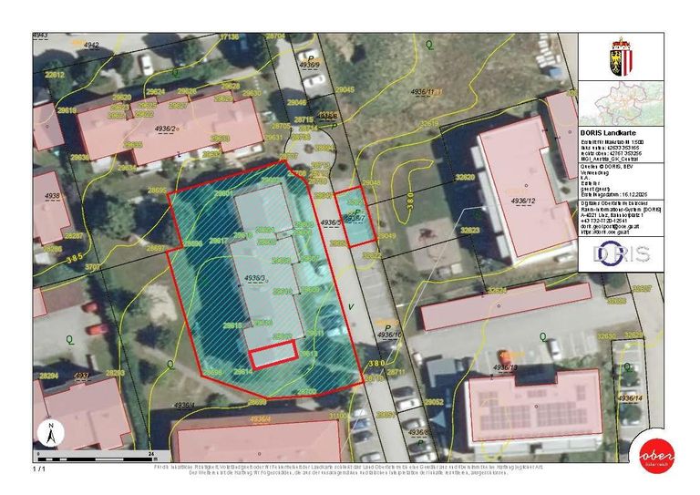 Lageplan nah WHG markiert