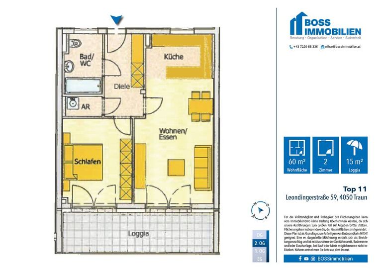 Grundriss_Leondingerstraße 59_Top 11
