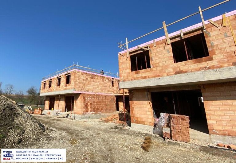 Rohbau noch ohne Fenster