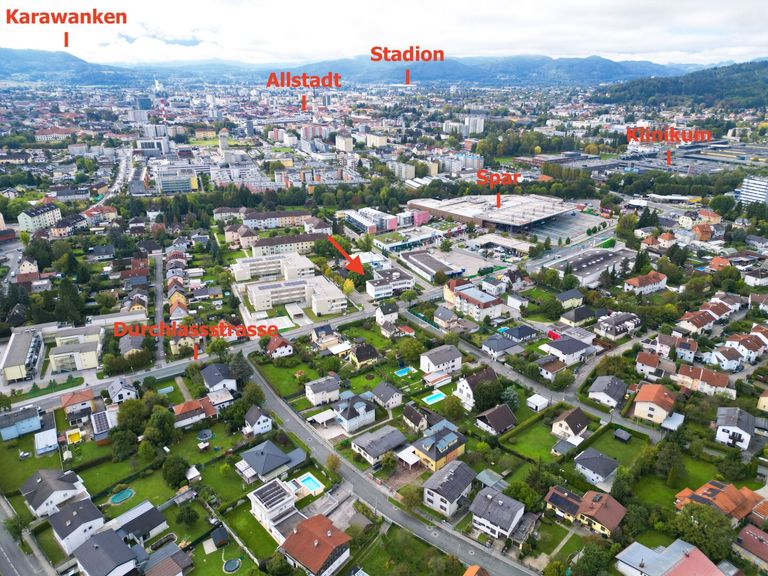 Luftbild Lage Liegenschaft