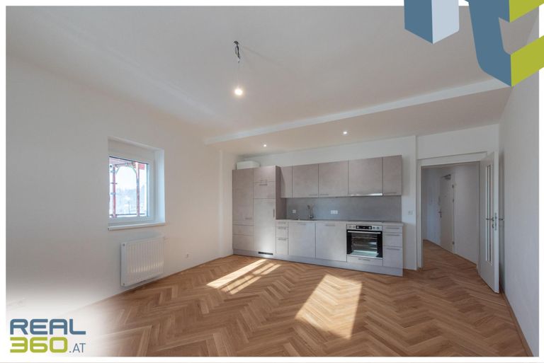 Blick auf die Küche