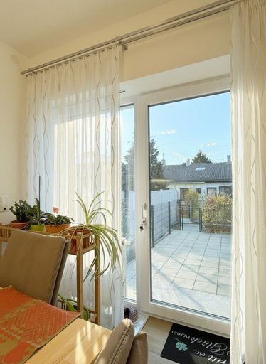 Essbereich mit Terrassenzugang