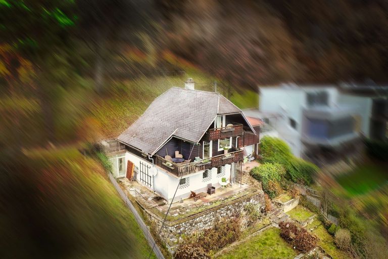 Südansicht des Hauses