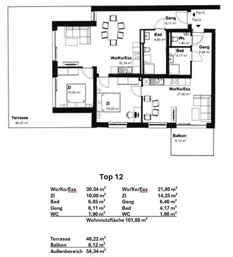 Wohnungsplan