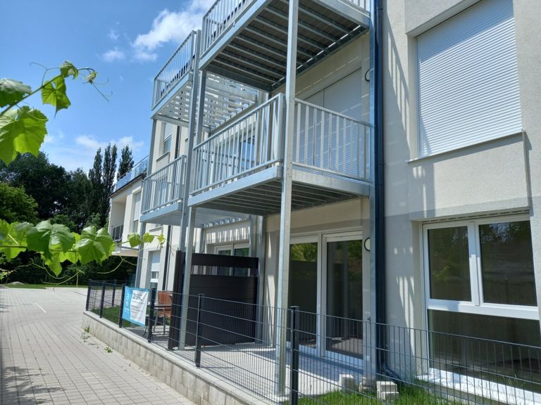 Innenbreich der Wohnhausanlage
