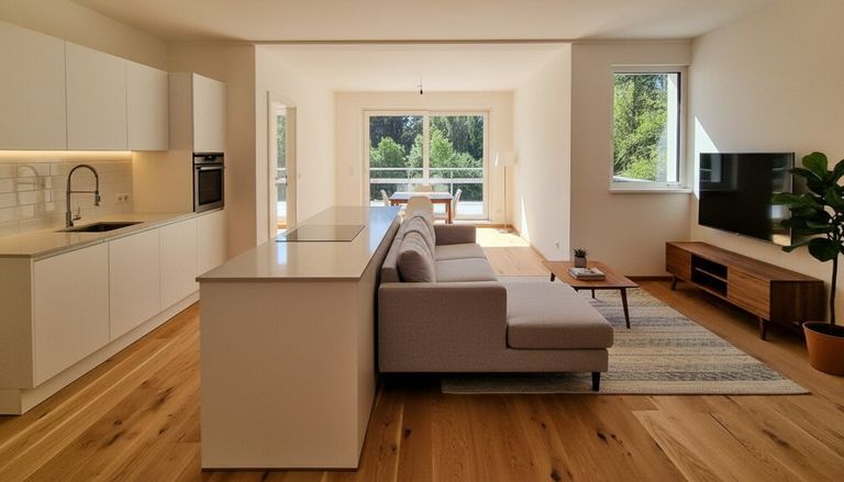 Wohnbereich: KI generiert Einrichtung