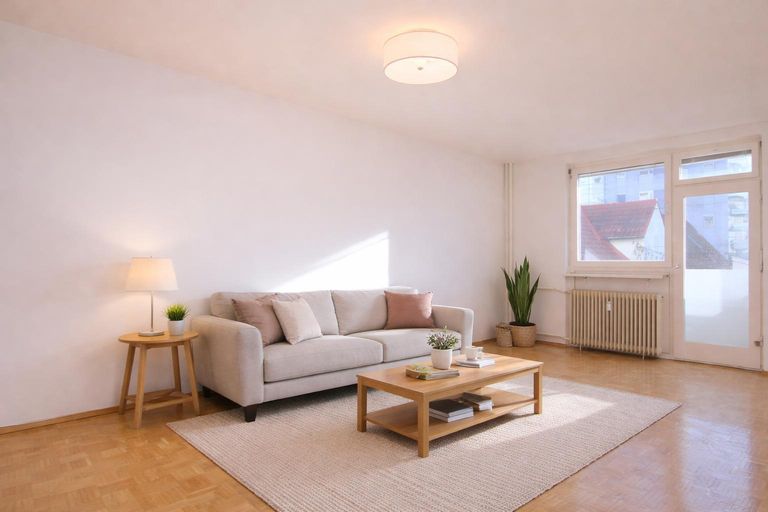 Einrichtungsbeispiel Wohnzimmer