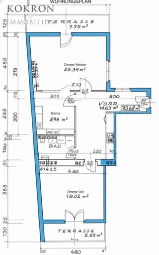 Plan mit KI bereinigt