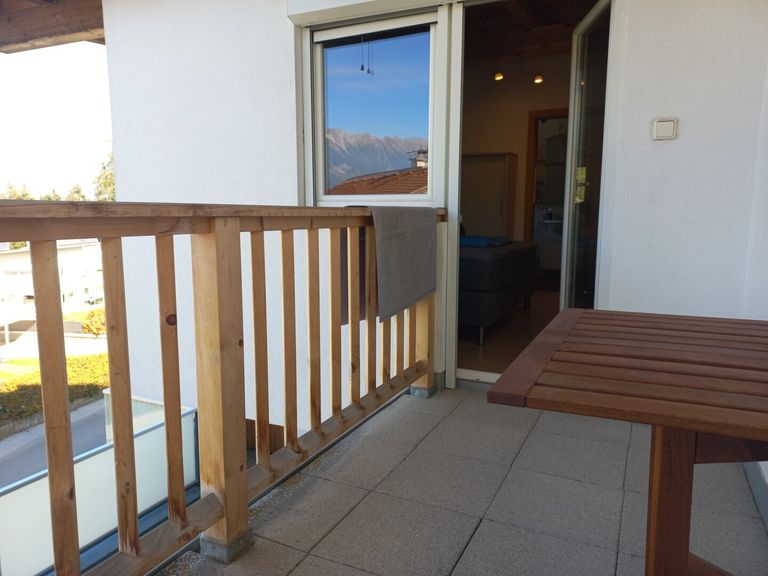 Nordbalkon mit Zugang zum Elternschlafzimmer