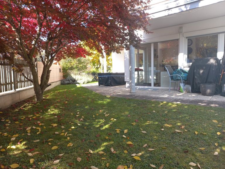 Garten mit Blick Richtung Norden