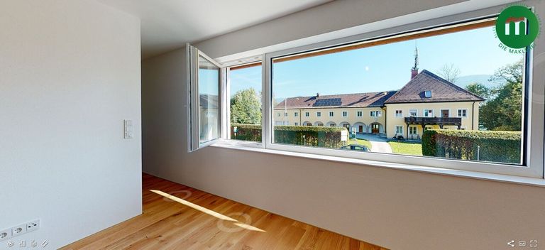 Blick aus dem Schlafzimmer