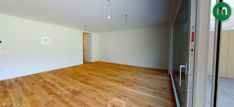 Wohn-/Ess- und Küchenbereich