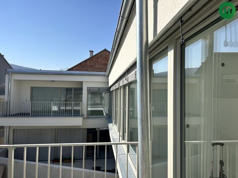große Fensterfront im gesamten Wohnbereich