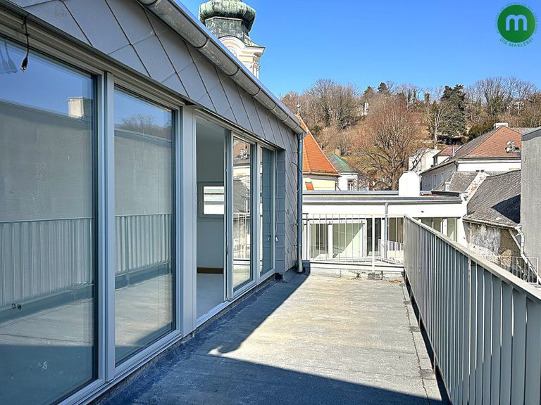 Terrasse in Hofruhelage