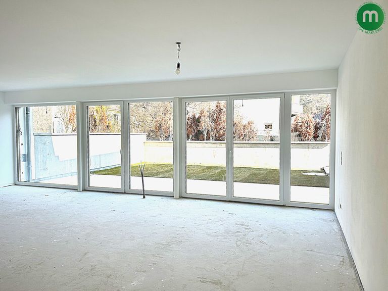 Wohnraum mit Gartenblick