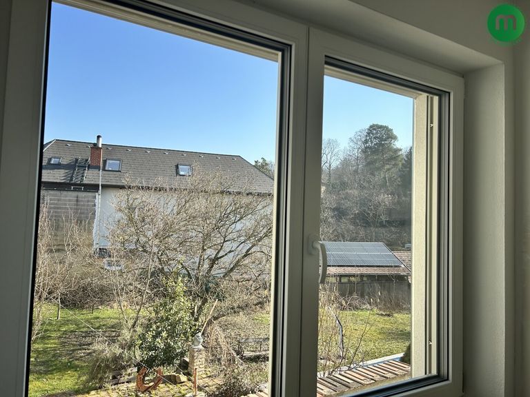 Blick aus dem Schlafzimmer