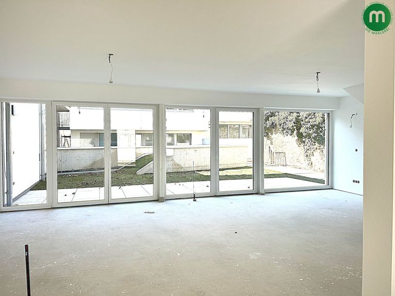 Wohnraum mit Gartenblick