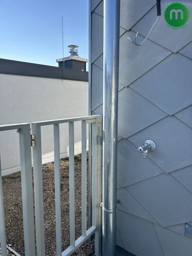 Wasseranschluss auf der Terrasse