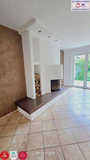 Kamin im Wohnraum