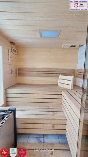 Sauna für bis zu 4 Personen