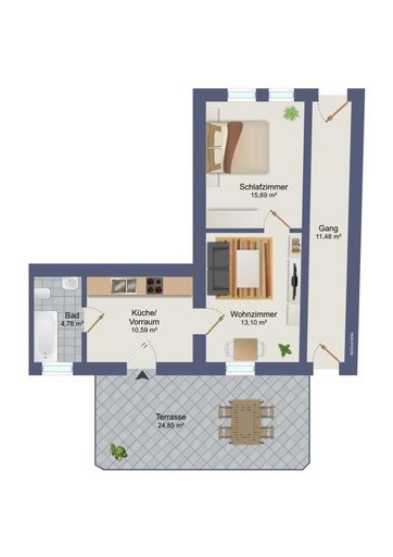 10. Eigentumswohnung 3021 Pressbaum - Plan