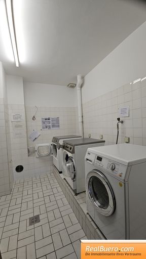 Waschküche im Dachgeschoß