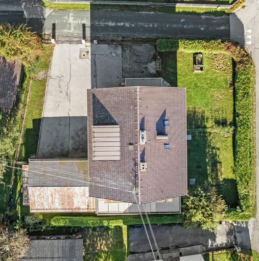 Vogelperspektive Wohnhaus