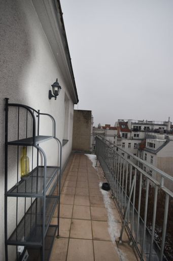 Ansicht - Moderne 2 Zimmer Wohnung mit großem Balkon und Weitblick Miete 4. Bezirk Wien