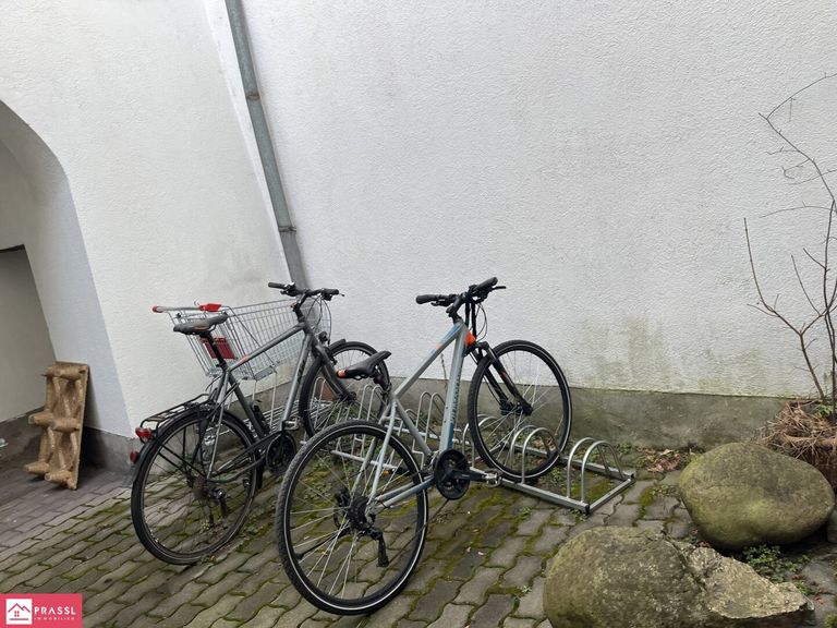 Fahrradparkplatz Innenhof