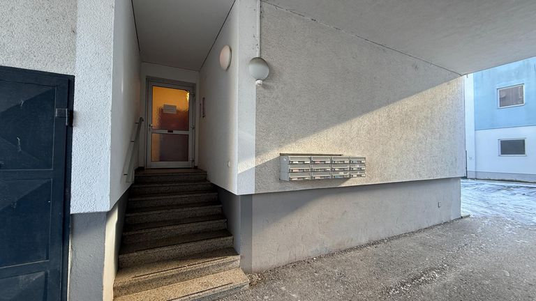 Eingang zum Stiegenhaus