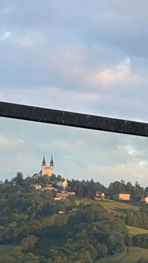 Blick zum Pöstlingberg