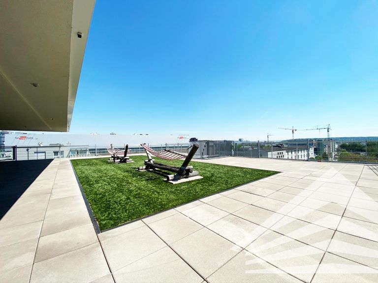 allgemeine Dachterrasse im 6.OG