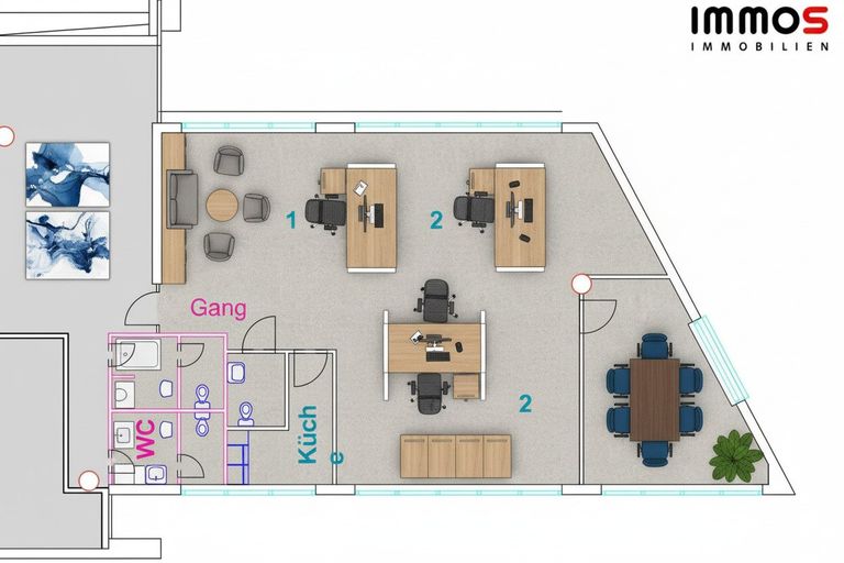 Möblierungsvorschlag