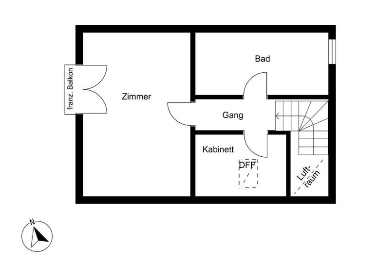 Grundriss Obergeschoss