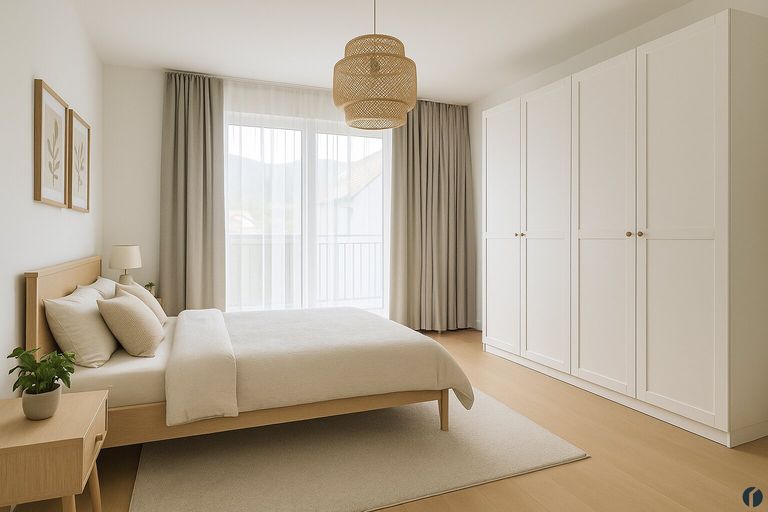 Einrichtungsbeispiel Schlafzimmer