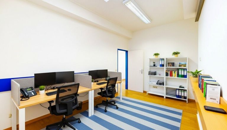 Ausstattungsbeispiel Büro 5 oder Druckerraum
