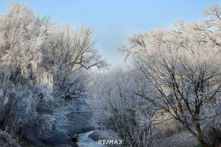 Winter-Idylle an der Liesing