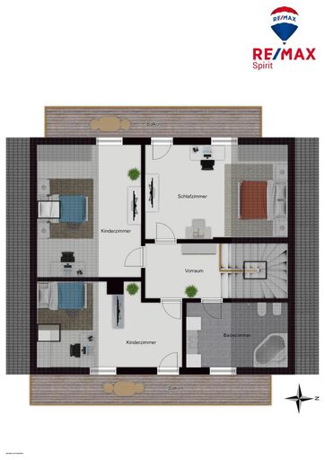 Grundriss Obergeschoss