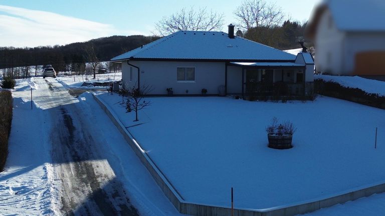 Drohnenansicht Zufahrt