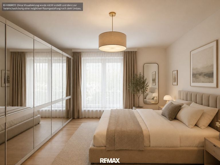 KI Visualisierung Schlafzimmer