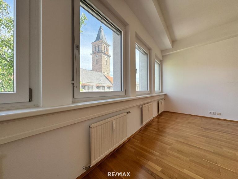 Ausblick aus Büro 3