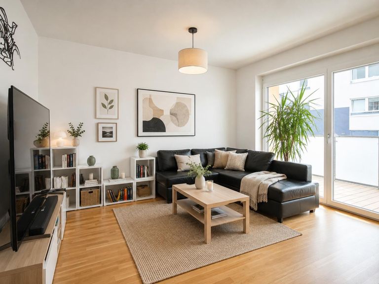 Wohnraum Einrichtungsbeispiel