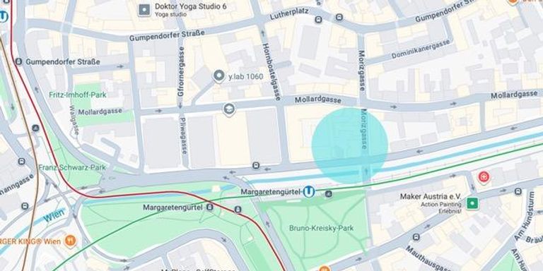 Lageplan Morizgasse