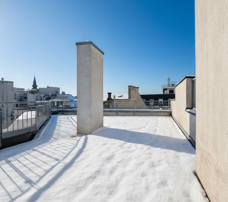 Dachterrasse / Winter
