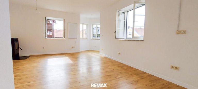 Wohnzimmer mit Schwedenofen