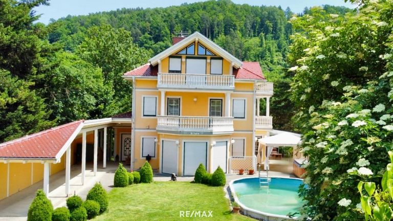 Frontansicht Villa am Mareckkai