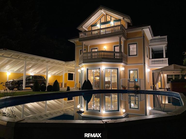 Beleuchtungskonzept nachts